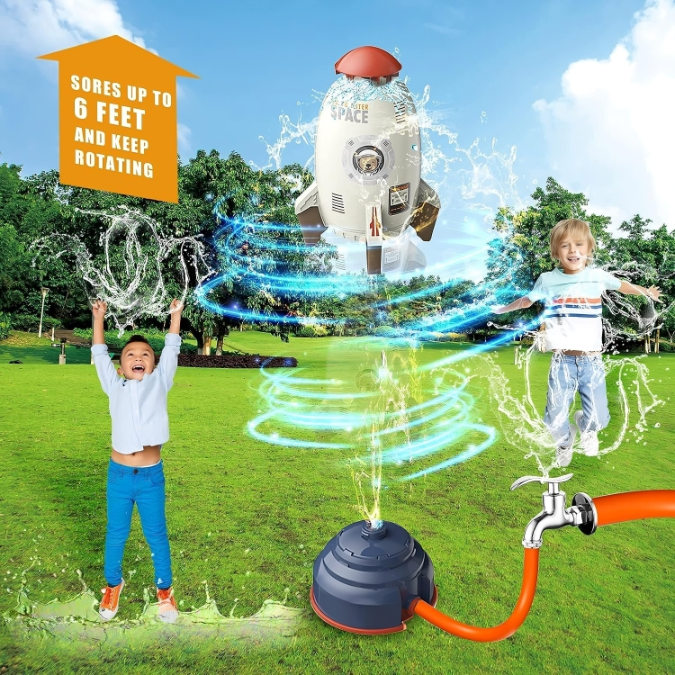 Fun Rocket Water Sprinkler