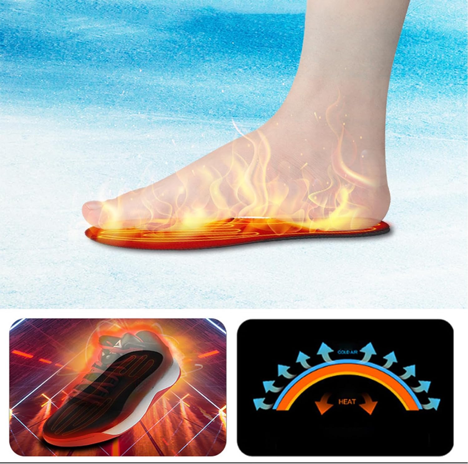 Heated Insole Foot Warmers