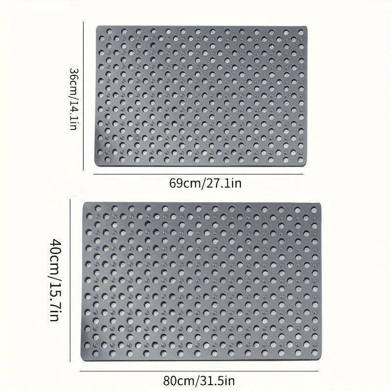 Anti-Slip Antibacterial Bath Mat