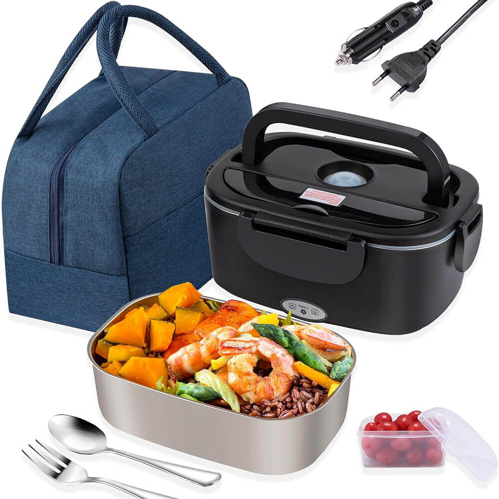 Electric Lunch Box with FREE Insulated Carry Bag