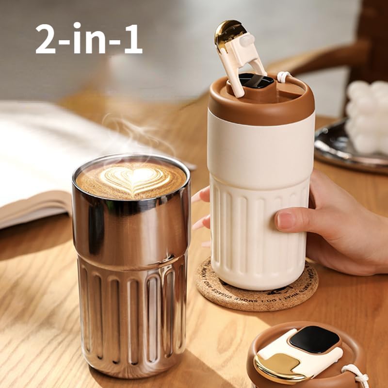 Stainless Steel Smart Coffee Thermo/Mug 450ml