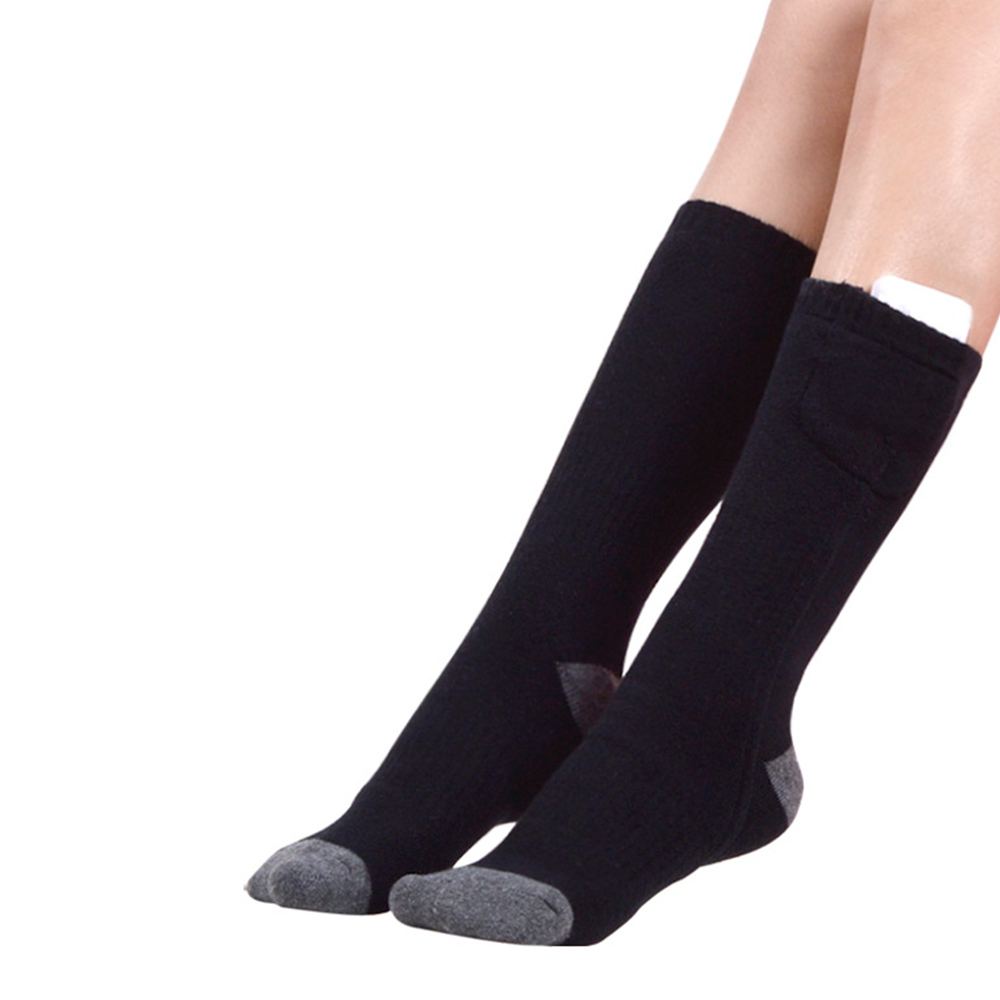 Rechargeable Heated Socks + FREE Batteries