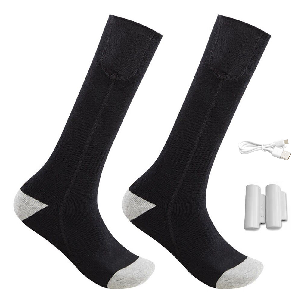 Rechargeable Heated Socks + FREE Batteries