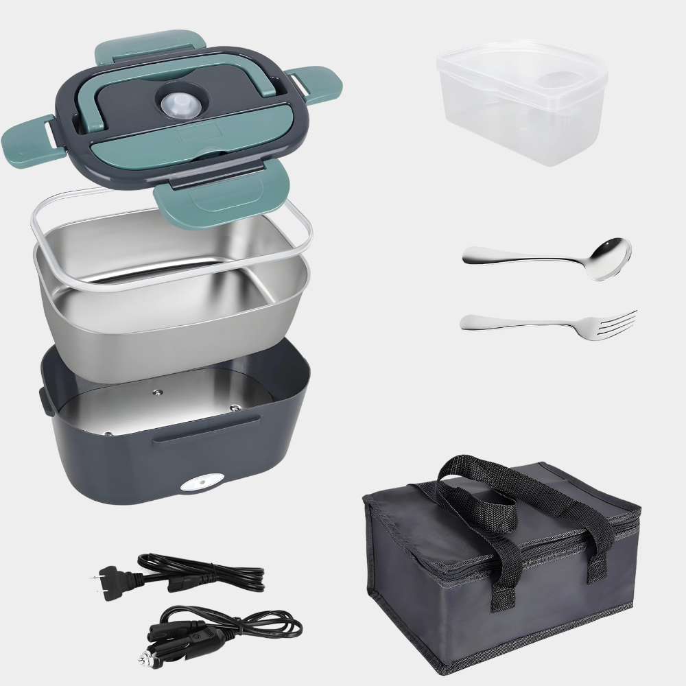 Electric Lunch Box with FREE Insulated Carry Bag