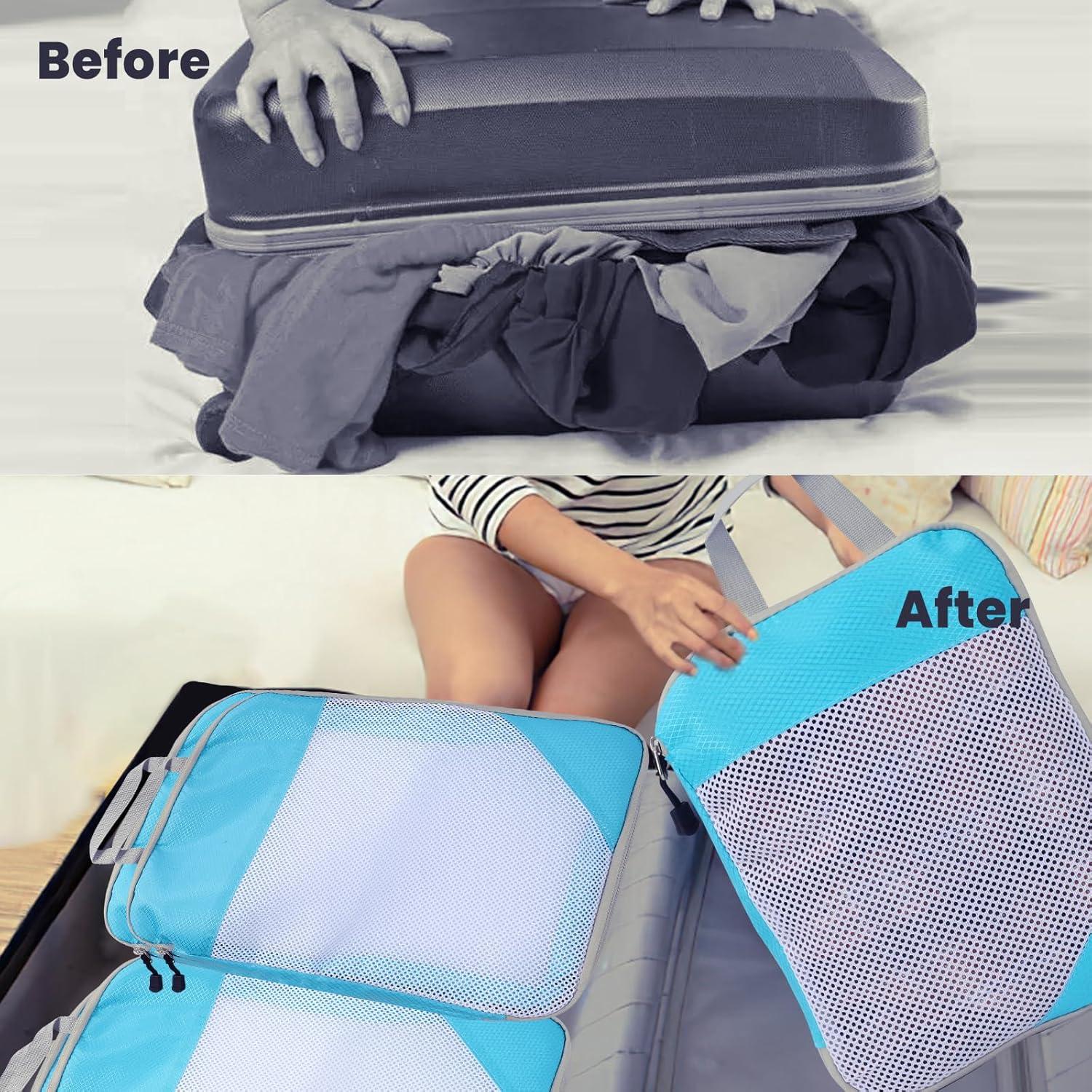 Travel Compression Packing Cubes