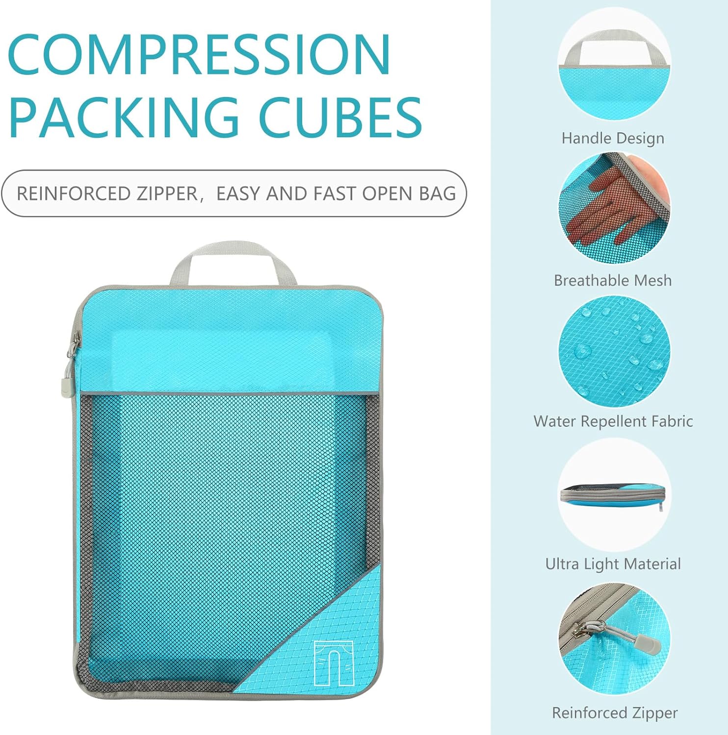 Travel Compression Packing Cubes