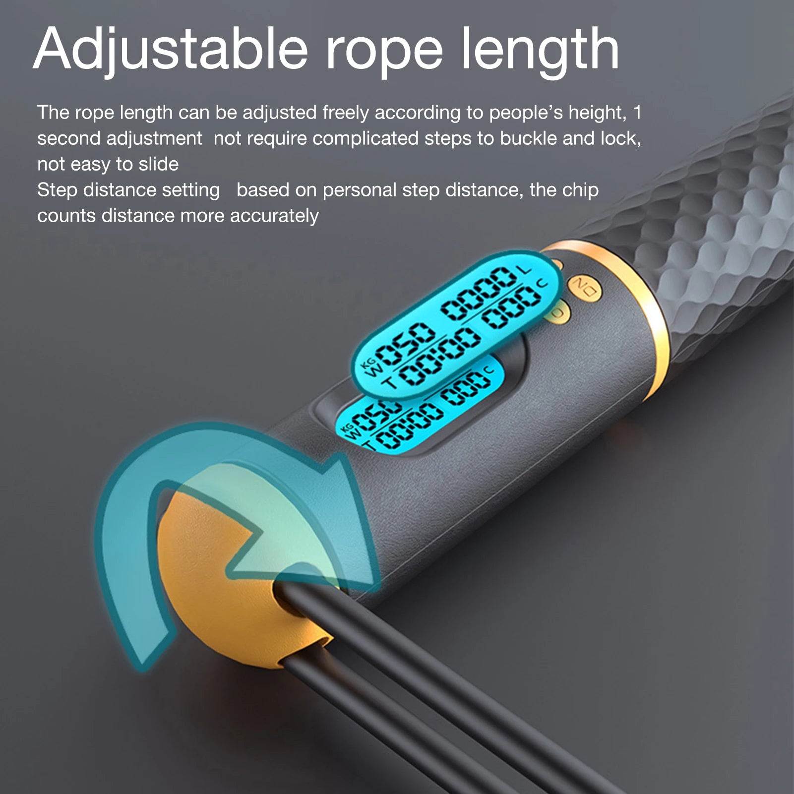 Smart Skipping Rope With Calorie Counter