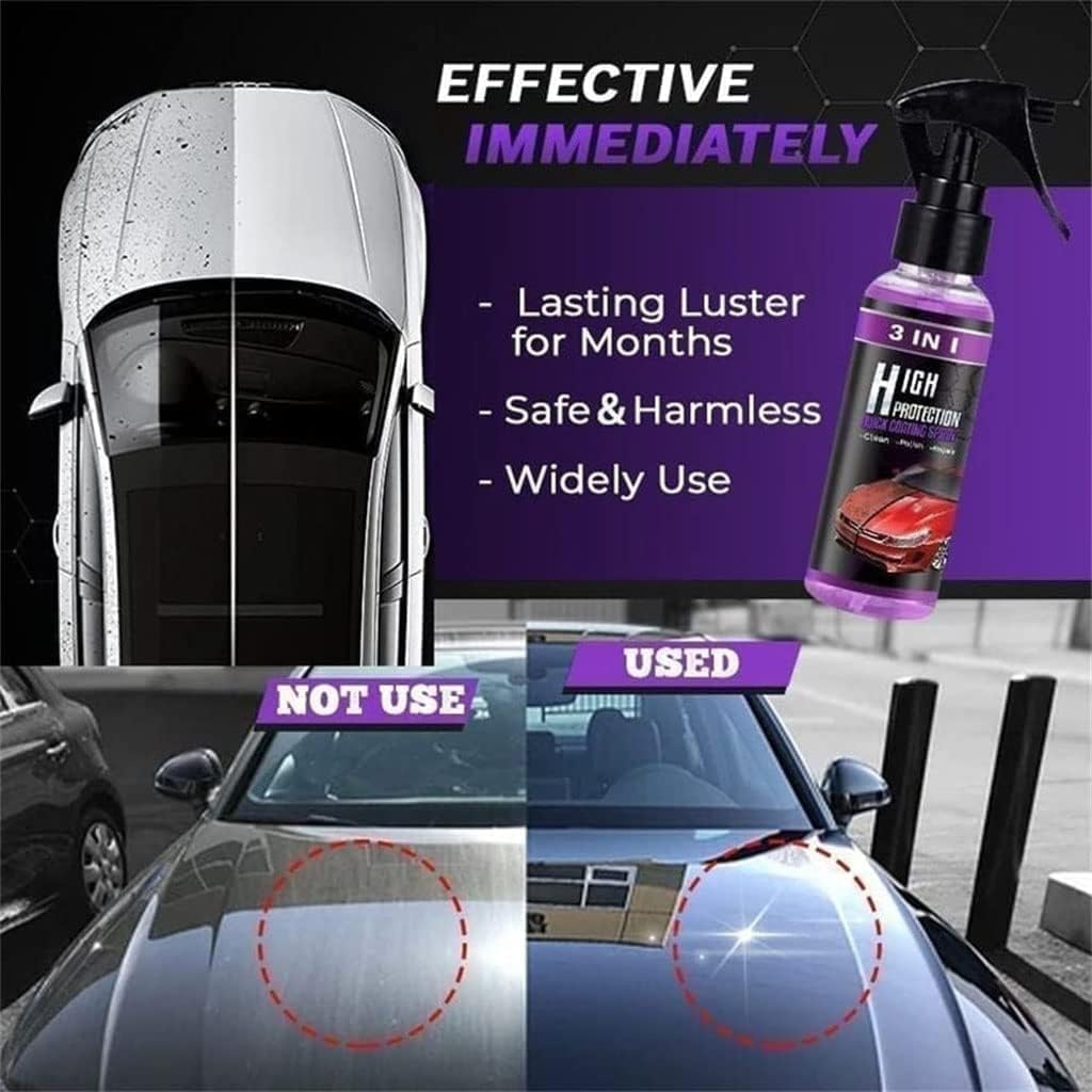 3 In 1 High Protection Ceramic Coating Spray