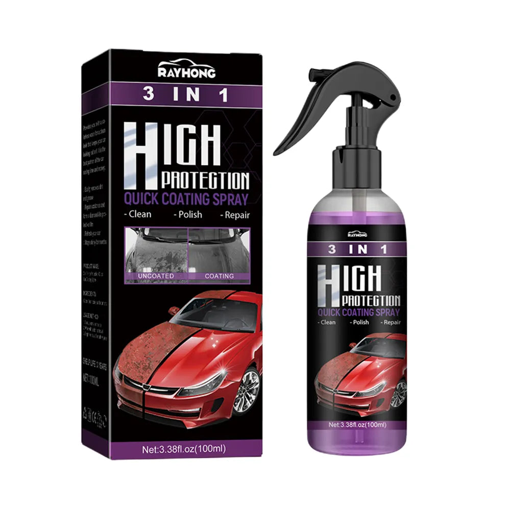 3 In 1 High Protection Ceramic Coating Spray